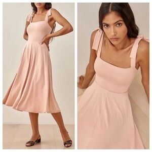 Reformation Edita Knit Dress